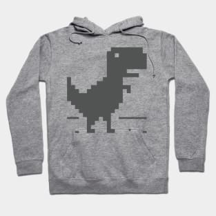 Unable to connect to the internet - Dinosaur Hoodie